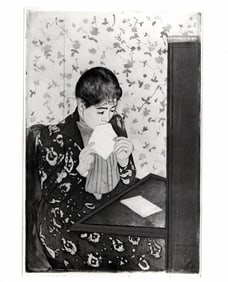 Mary Cassatt Photo The Letter 1891 Collection