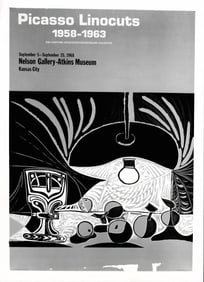 1963 Pablo Picasso Photo Lino cut Plate.