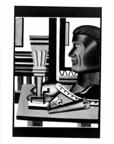 1990 Photo Fernand Leger s Still Life wIth Bust i