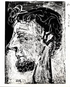 969 Photo Pablo Picasso Portrait