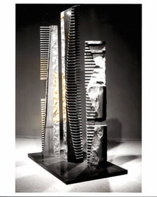 1993 Photo Sculpture -Musical Stele- by artist Je