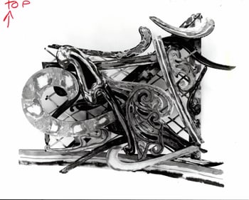 1989 Photo Artwork by Frank Stella, Ram Gangra at CAM