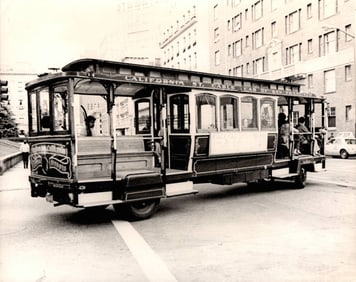 1984 Photo Cable Car On Wheels During System Refurbishi