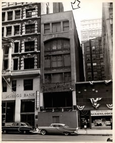 1960's 42nd Street New York City Photo Nixon Lodge Stor