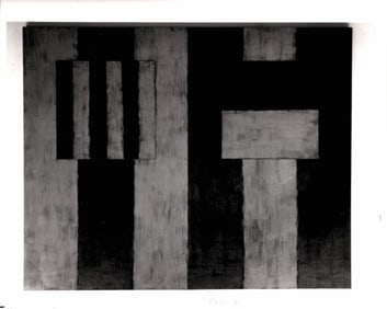 Photography of the Painting "Catherine" by Artist Sean Scully