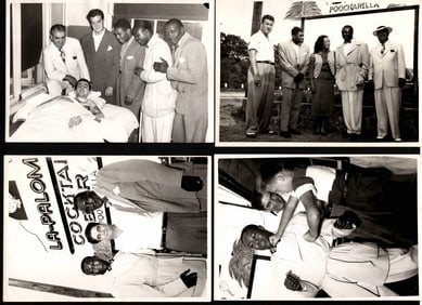 1968 Lot of 4 Kid Gavilan Photography Welterweight Boxing Champion