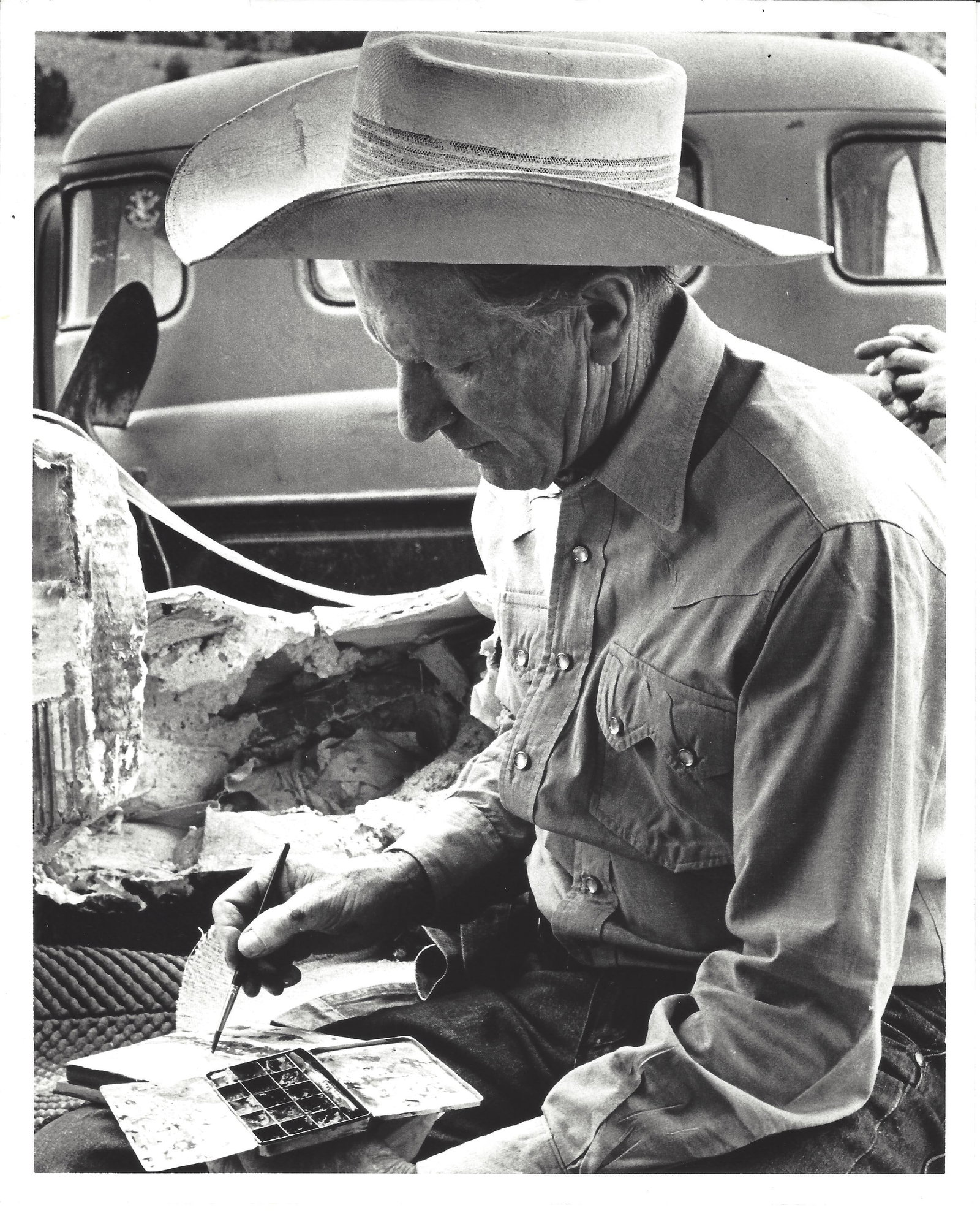 Vintage 1966 Peter Hurd Photography: Vintage 1966 Peter Hurd Photography. Peter Hurd was an American painter whose work is strongly associated with the people and landscapes of San Patricio, New Mexico, where he lived from the 1930s. He