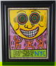 Keith Haring American 1958 - 1990 Painting on Paper In The Style of Warhol Haring Pop Art Era.