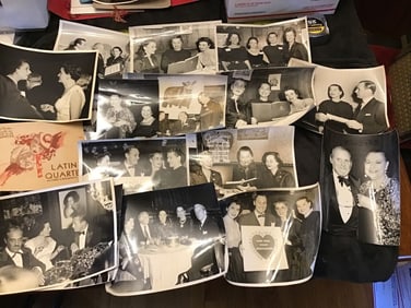 New York 1950s 8x10 B/W Photos Latin quarter. Lot of Vintage 8x10 Black White Photos