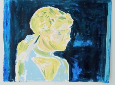 Van Gogh Unsigned Oil Painting on Canvas