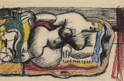 Le Corbusier Plate  Lithograph Print