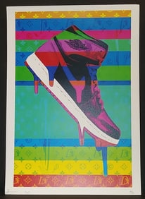 Pop Art Lithograph Print W/Certificated of Authenticity