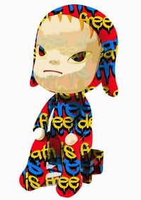 NYC Death Pop Art Lithograph Print W/ COA