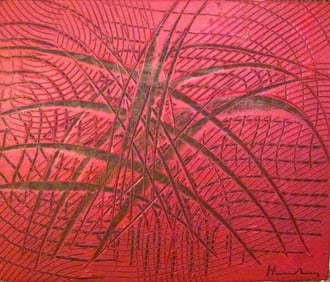 Abstract Painting Signed Hans Hartung