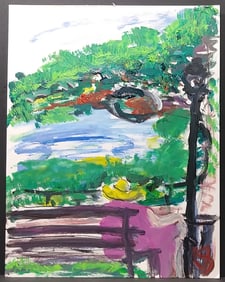 Original N York Street Impressionism Plain Air Painting