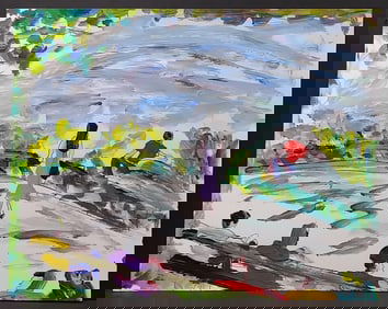 Original N York Street Impressionism Plain Air Painting