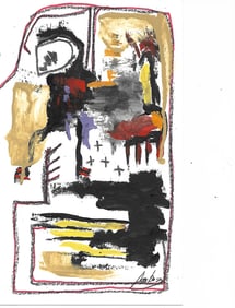 Modern Abstract Expressionism Painting