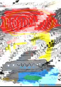 Jean Michel Basquiat "IDEAL" Expressionism Painting on Paper