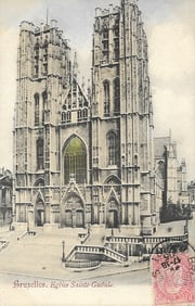 Paris-Bruxelles Litho Post Trading Cards