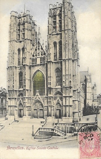 Paris-Bruxelles Litho Post Trading Cards: Paris-Bruxelles Litho Post Trading Cards Card Cancelled Stamp. Collectible Post Card is in good condition, some edge wear. For more item specifics, please see photos above. Standard size.
