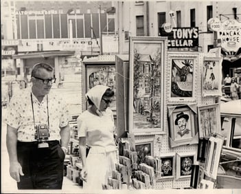 1965 Vintage Photography Gold Coast Art Fair Chicago