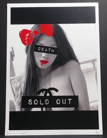 Pop Art Lithograph Print W/Certificated of Authenticity