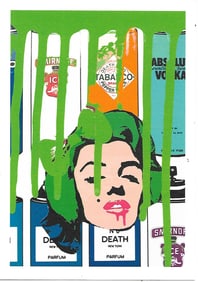 Death NYC Pop Art Lithograph W/COA - LOVE DEATH