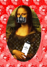 NYC Death Pop Art Lithograph Print W/ COA