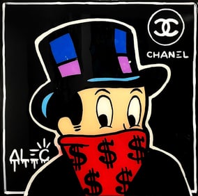 Fine Art Alec Monopoly Print on High Quality Paper.