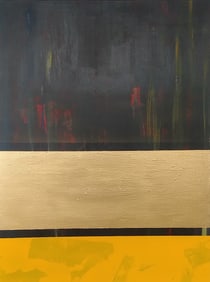 Abstract Modern Print. Thick Paper White Border. Paper