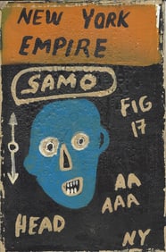 Jean-Michel Basquiat (American,1960-1988)Attributed