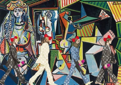 Pop Art Lithograph Print W/Certificated of Authenticity