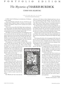 Original Print.A Strange Day in July by the American author Chris Van Allsburg