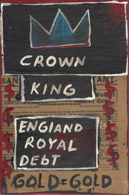 Jean-Michel Basquiat (American,1960-1988)Attributed