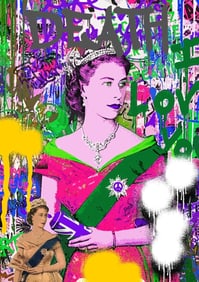 Pop Art Lithograph Print W/ Certificated of Authenticity