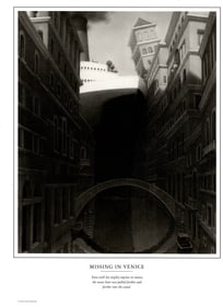 Original Print.A Strange Day in July by the American author Chris Van Allsburg