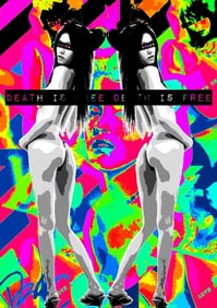 Pop Art Lithograph Print W/ Certificated of Authenticity