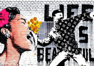 Pop Art Lithograph Print W/ Certificated of Authenticity