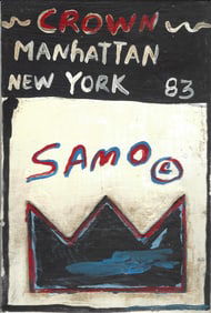 JMB Painting Signed on Verso