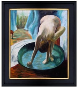 Edgar Degas (French, 1834-1917) Oil Painting on Canvas.Famous Masters Works