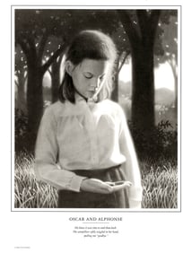 Original Print.A Strange Day in July by the American author Chris Van Allsburg