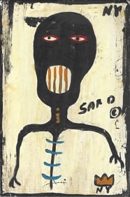 JMB Painting Signed on Verso