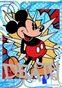 Pop Art Lithograph Print W/ Certificated of Authenticity