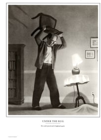 Original Print.A Strange Day in July by the American author Chris Van Allsburg