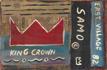 Jean-Michel Basquiat (American,1960-1988)Attributed