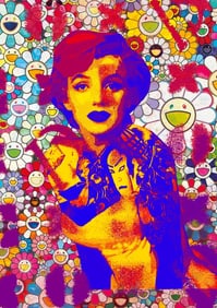 Pop Art Lithograph Print W/ Certificated of Authenticity