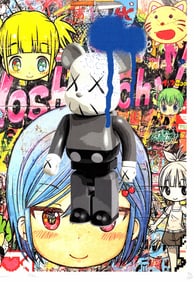 Death NYC Pop Art Graffiti Master Artist Lithography Print W/COA.