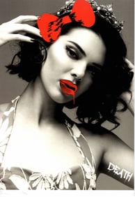 Death NYC Pop Art Graffiti Master Artist Lithography Print W/COA