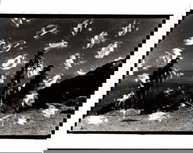Original 1989 B&W Photographic Artistic Photo Effects.P: Original 1989 B&W Photographic Artistic Photo Effects.Photography. Provenance: New York-based Photography Collector. Approx Size: 14 x 11 inches. Stamped and signed on reverse. Photo may have bent cor