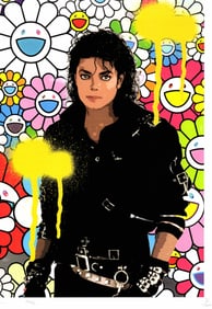 Death NYC Pop Art Graffiti Master Artist Lithography Print W/COA.